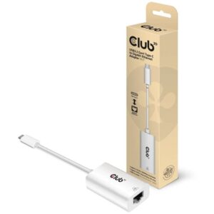 Club3D Adapter USB 3.2 Typ C > RJ45 Gigabit LAN St/Bu