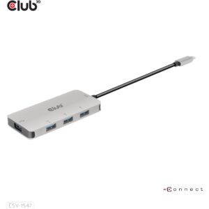 Club3D USB-Hub USB 3.1 Typ C > 4x USB 3.1 Typ A 10Gbps