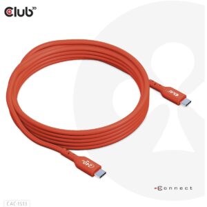 Club3D Kabel USB 2 Typ C PD 240W / 480Mb 3m St/St
