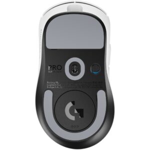 Logitech G PRO X SUPERLIGHT 2 DEX - Maus - ergonomisch - Fr Rechtshänder - optisch - 5 Tasten - kabellos. kabelgebunden - 2.4 GHz. USB - wei