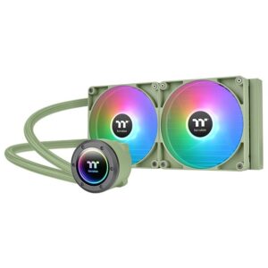 K Wasserkühlung Thermaltake TH280 V2 ARGB Sync All-In-One Liquid Cooler Matcha Green