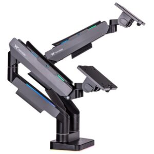 Thermaltake Dual RGB Gaming Monitor Arm 17"-35" Black