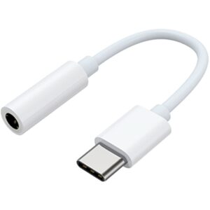 Mobeen USB-C - 3.5mm Kopfhreranschl. Adapter White