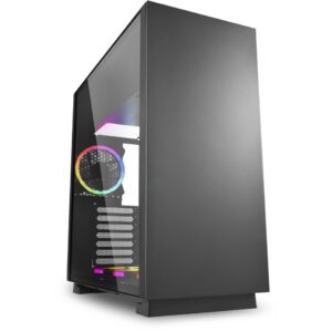 Sharkoon Pure Steel ARGB ATX/E-ATX 1xGlas Black