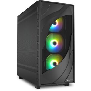 Sharkoon Rebel C80M RGB ATX 1xMetall Black