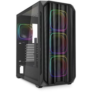 Sharkoon AK5M RGB ATX 1xMetall Black