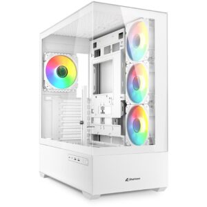 Sharkoon AK6 RGB ATX 1xGlas White