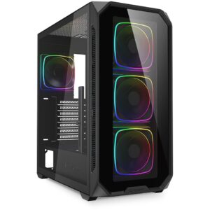 Sharkoon AK5G RGB ATX 1xGlas Black