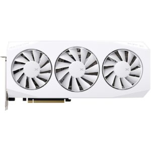RX 9060 XT 16GB XFX Radeon Mercury OC Gaming GDDR6 3 Fan white