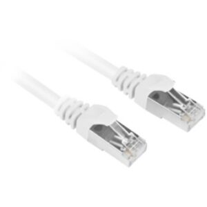Sharkoon Kabel RJ45 CAT.6 SFTP 0.25m weiß