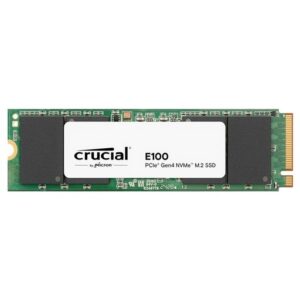 M.2 480GB Crucial (2280) E100 Gen4 NVMe PCIe intern retail
