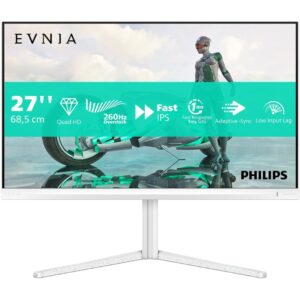 68,5 cm/27" (2560×1440) Philips 27M2N3501PA/00 16:9 QHD Fast IPS 1 ms 260 Hz HDMI 2.0 DisplayPort 1.4 VESA Black