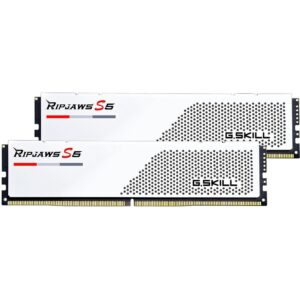 G.Skill DIMM 32 GB 6000 (2x 16 GB) Dual-Kit (wei. F5-6000J3040F16GX2-RS5W. Ripjaws S5. INTEL XMP)
