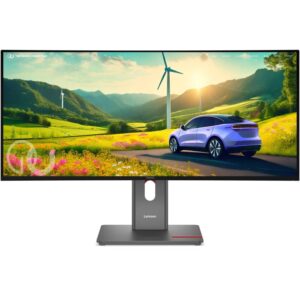 LENOVO ThinkVision P34WD-40 86,36cm 4Zoll 3440x1440 IPS 120Hz USB-C docking 140W Speakers 2x3W Daisy Chain KVM/eKVM TopSeller