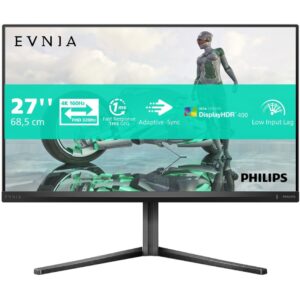 68,5cm/27" (3840x2160) Philips Evnia 27M2N3800A/00 16:9 FastIPS 1ms 160Hz HDMI2.1 DisplayPort1.4 Speaker AdaptiveSync HDR400 Black