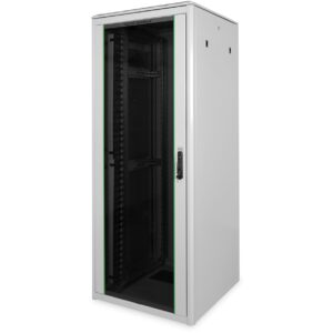 DIGITUS 42HE Netzwerkschrank varioFLEX 2022x800x800mm grau (Speditionsversand)