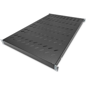 DIGITUS Fachboden 1HE 44x482x700-1180mm bis 50kg schwarz var
