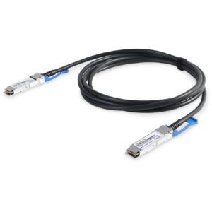 Kabel QSFP28 100G DAC 2.0m schwarz AWG 30