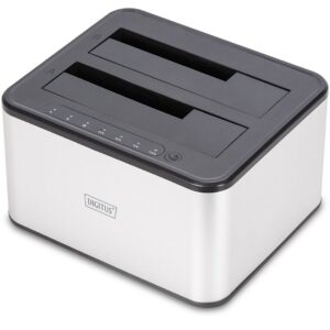 DIGITUS Docking USB ->2x 2,5"/3,5" SATA HHD, SSD silber