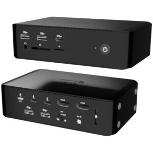 I-TEC Thunderbolt 5 Quattro Display DS 2xTB5 2xHDMI 1x2.5GLAN 1xAudio/Mic 1xUSB-C Gen2