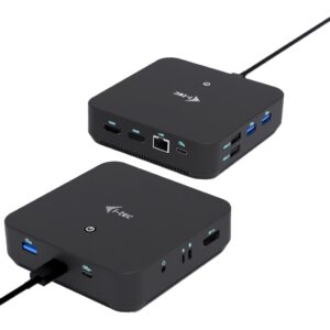 I-TEC USB-C DS 2 x HDMI 1x DP 1x GLAN 1x USB-C 3.2 3x USB-A 3.2 2x USB 2.0 1x 3.5mm Audio