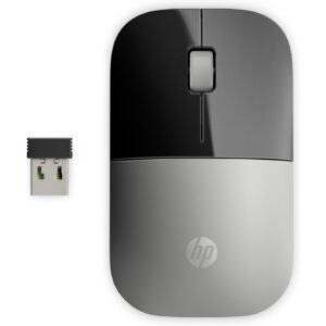 HP Maus Z3700 Kabellos Silber