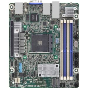 ASRock Mainboard B550D4ID-2L2T mini-ITX Sockel AM4 Single