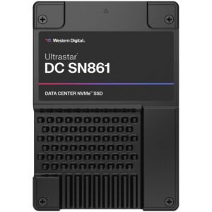 2,5" WD Ultrastar DC SN861 WUS6CA216PSP9X3 - SSD - Datencenter - 1.6 TB - intern - U.2 PCIe 5.0 x4 (NVMe)