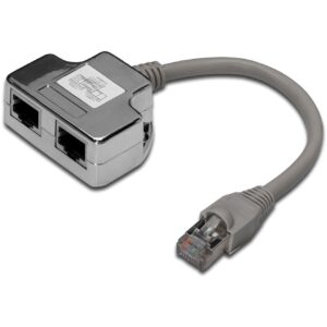 Splitter Digitus RJ45 Cat5e 1->2