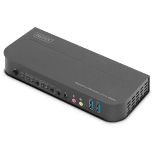 Digitus DS-12850 KVM-Switch 2-Port 4K/60Hz 2x DP > 1x DP/HDMI