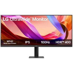 86,4 cm/34" (2560×1080) LG 34U511A-B 21:9 WFHD IPS 5 ms 100 Hz HDMI DisplayPort VESA Black