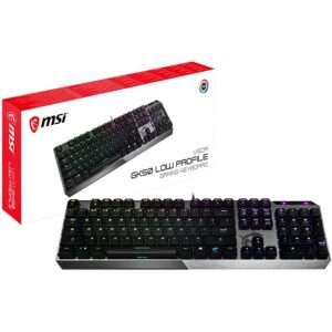 MSI VIGOR GK50 KEYBOARD LOW PROFILE US (P)