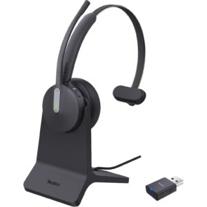 Yealink Dect Headset WH64 Hybrid Mono with Charging Stand Teams
