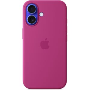 APPLE iPhone16 Silicone Case with MagSafe - Fuchsia