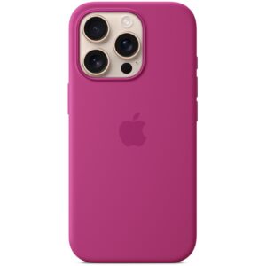 APPLE iPhone16 Pro Silicone Case with MagSafe - Fuchsia