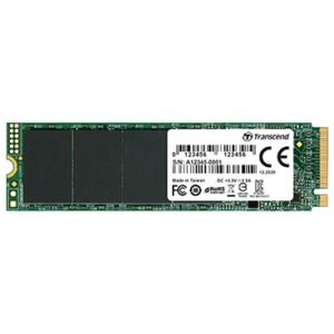 TRANSCEND 112S 512GB PCIe Gen3x4 M.2 2280 M-Key 3D TLC DRAM-less