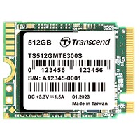 TRANSCEND 512GB M.2 2230 SSD PCIe Gen3x4 NVMe 3D TLC DRAM-less