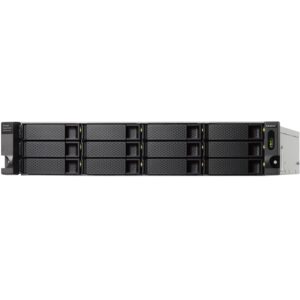 QNAP TL-R1200C-RP 12-bay 2U rackmount USB-C 3.1 Gen2 10Gbps JBOD expansion unit