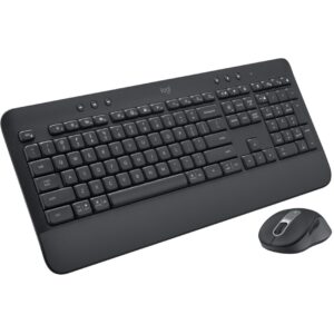 Logitech Desktop MK650 Signature BOLT [US] black BT Mouse: Signature M650 for Busi. (400â€“4000 DPI)