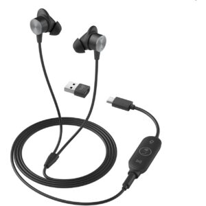 Logitech Zone Wired Earbuds Teams - GRAPHITE - EMEA