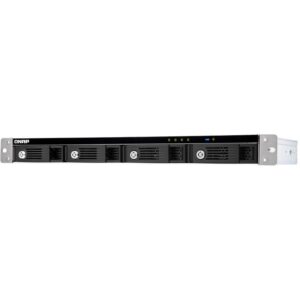 QNAP 4-bay 1U 12 short-depth rackmount 3.5in SATA HDD USB 3.0 type-C hardware RAID external enclosure