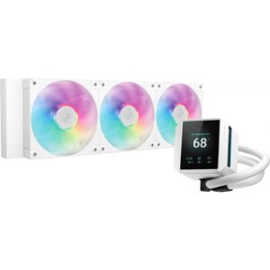 K Cooler Wasserkühlung DeepCool MYSTIQUE 360 White ARGB