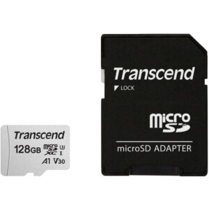 CARD 128GB Transcend 300S MicroSDXC 95MB/s +Adapter